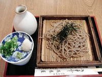 花巻屋　ざるそば　京都　金閣寺