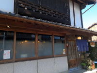 たくみや　出石　そば　皿そば　蕎麦　兵庫県　豊岡市　店構え
