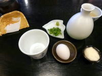 出石　皿そば　蕎麦　正覚田中屋　たなかや　薬味　兵庫県　豊岡市